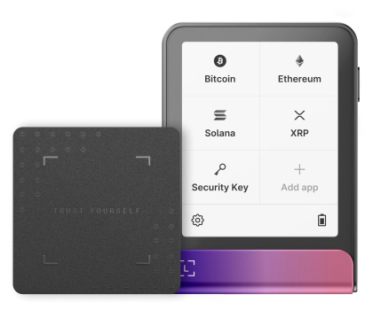 Portfel kryptowalut Ledger Flex Crimson Magenta Crypto Hardware Wallet Recovery Key LEDGERFLEX-CMAGENTA-RK